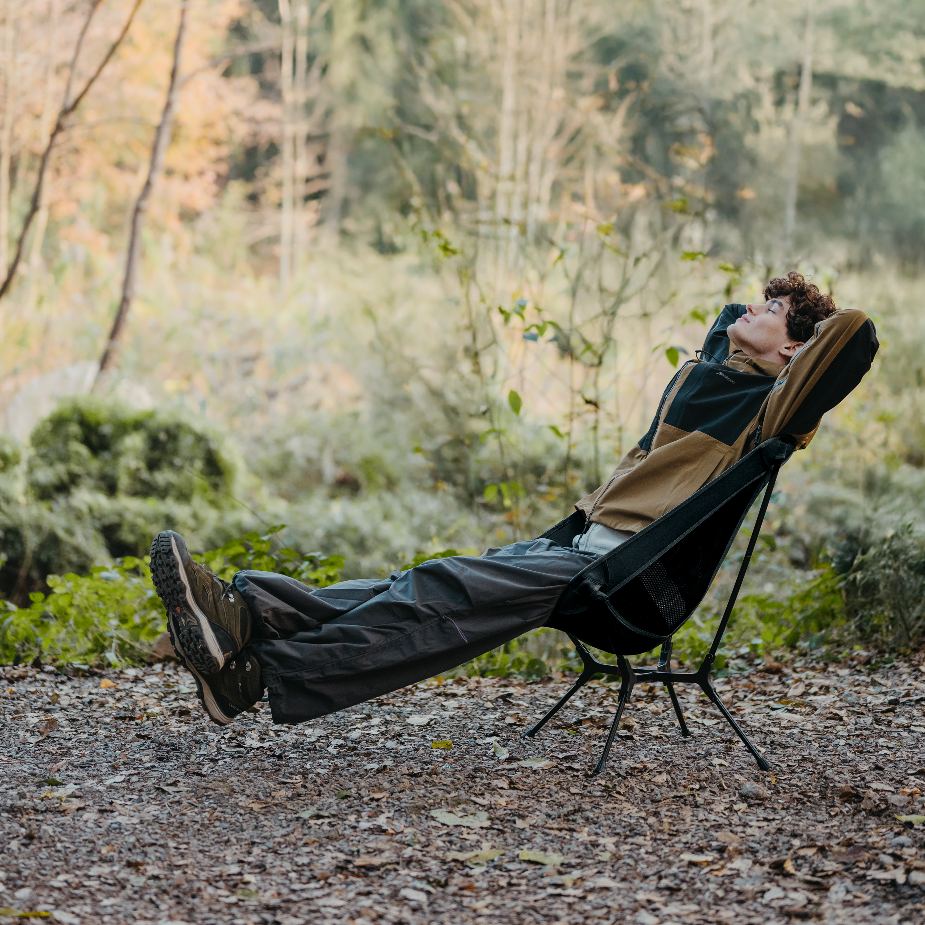 Naturehike rychlorozkládací ultralehká židle Snap 1300g - zelená